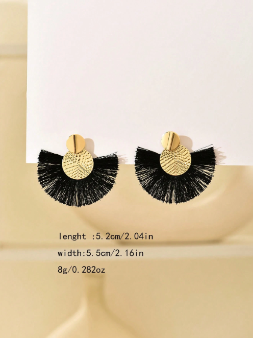 Boucle frange arrondi